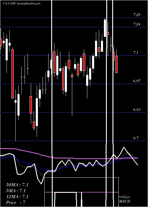 Daily chart OrchidIsland