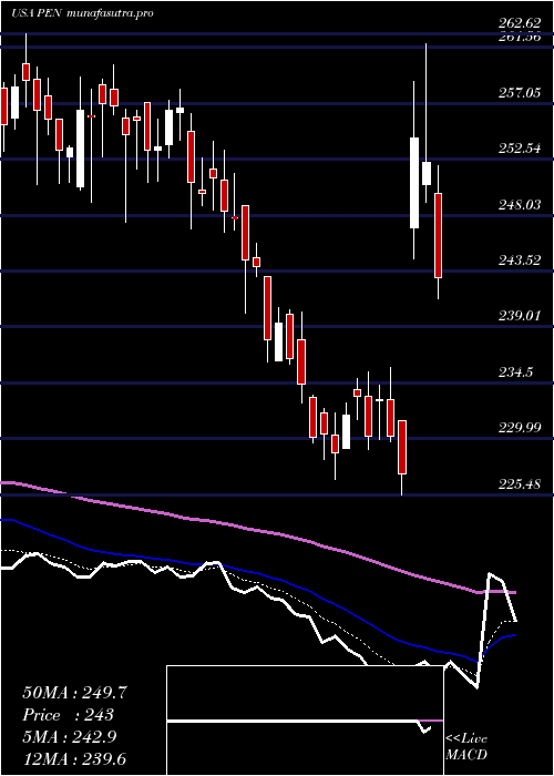  Daily chart PenumbraInc