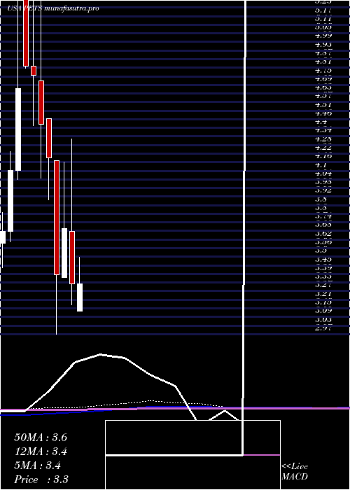 monthly chart PetmedExpress