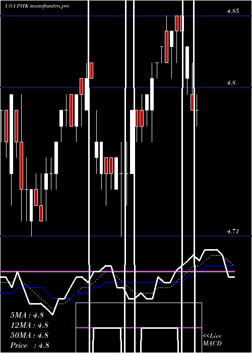 Daily chart PimcoHigh