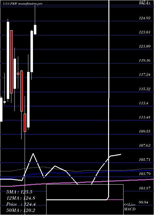 monthly chart InvescoBuyback