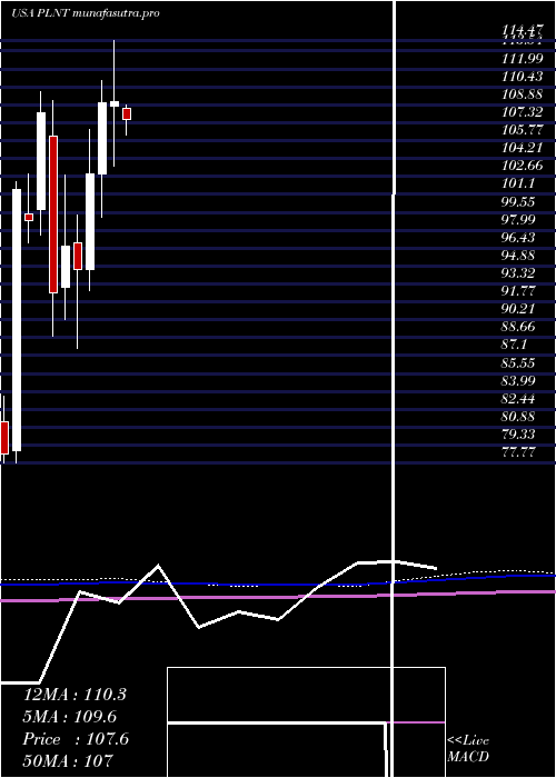  monthly chart PlanetFitness