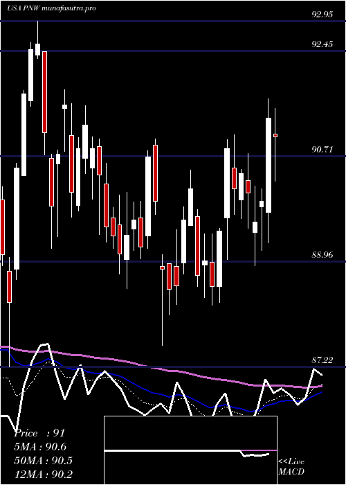 Daily chart PinnacleWest
