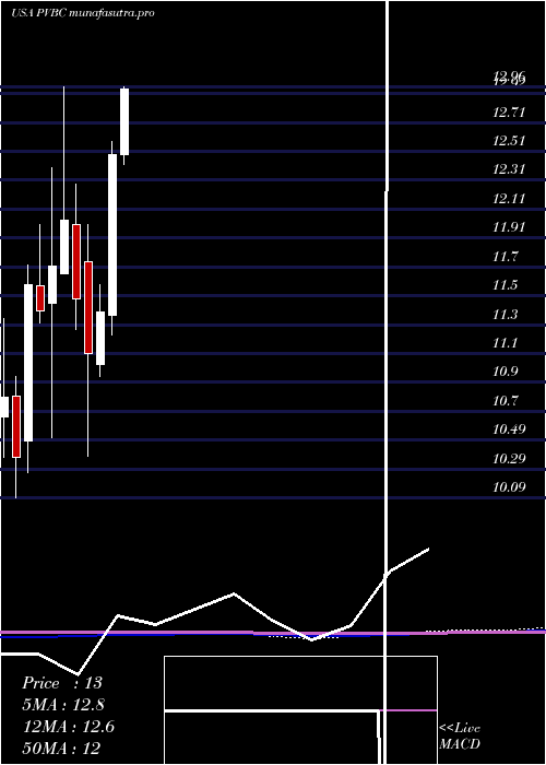 monthly chart ProvidentBancorp