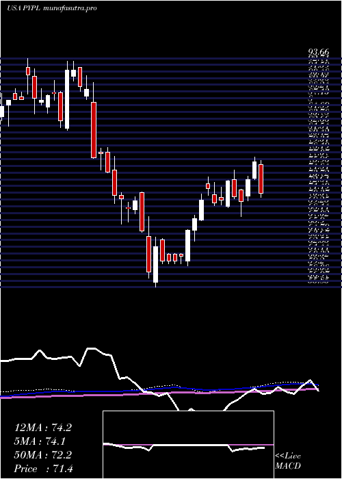 weekly chart PaypalHoldings