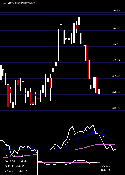 Daily chart RadianGroup