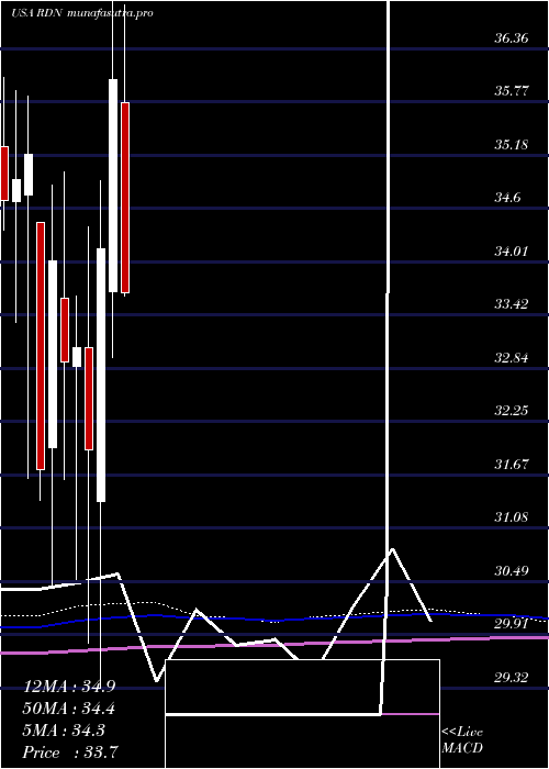 monthly chart RadianGroup