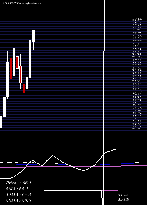 monthly chart RambusInc