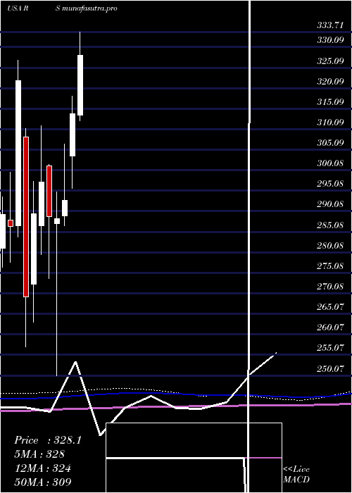 monthly chart RelianceSteel