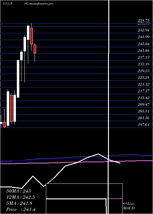 monthly chart RepublicServices