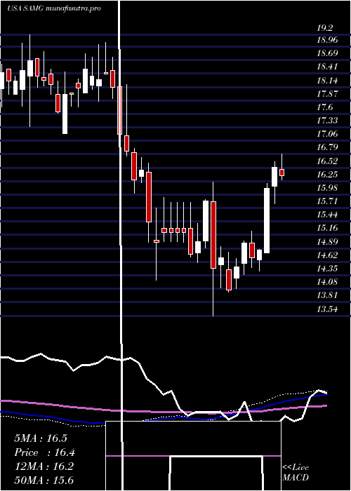 weekly chart SilvercrestAsset