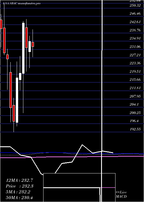 monthly chart SbaCommunications