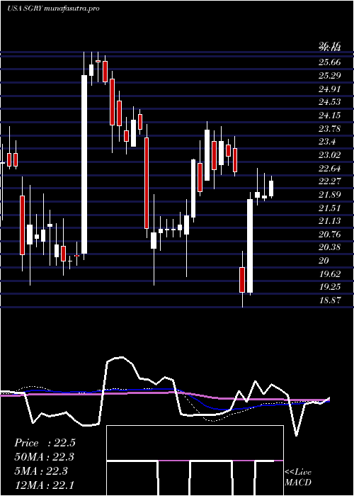 weekly chart SurgeryPartners