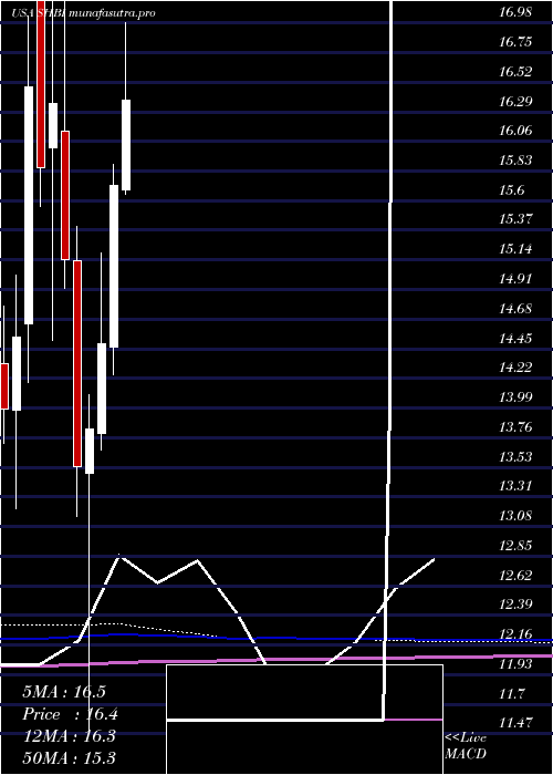 monthly chart ShoreBancshares
