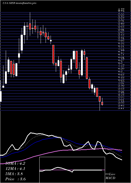 Daily chart SiebertFinancial