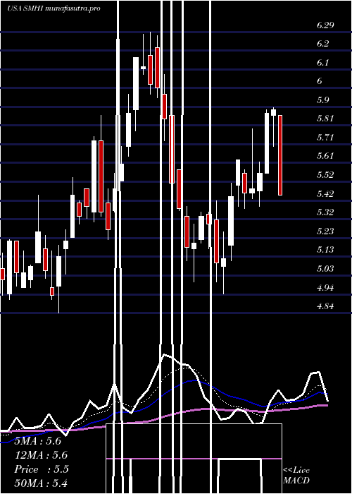 Daily chart SeacorMarine