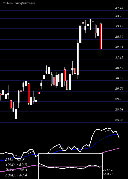 Daily chart StandardMotor