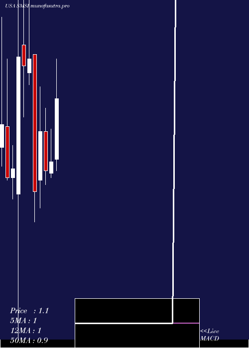 monthly chart SmithMicro
