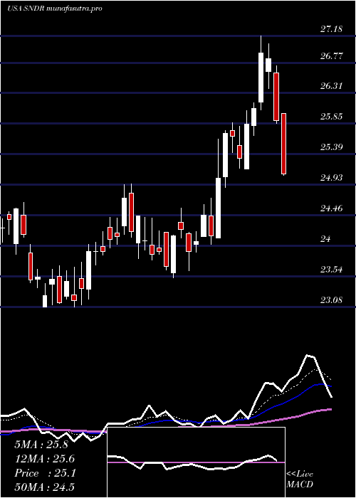 Daily chart SchneiderNational