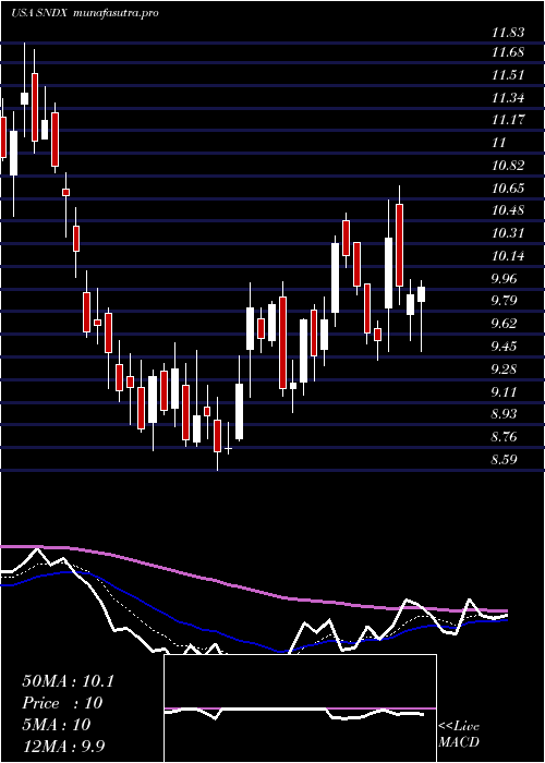  Daily chart SyndaxPharmaceuticals