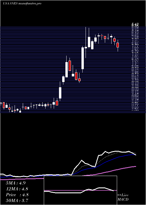 Daily chart SenestechInc