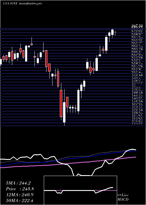weekly chart IsharesPhlx