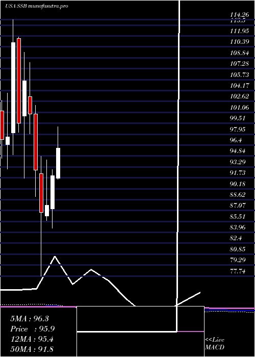 monthly chart SouthState