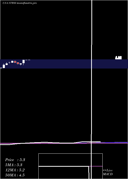 monthly chart StreamlineHealth