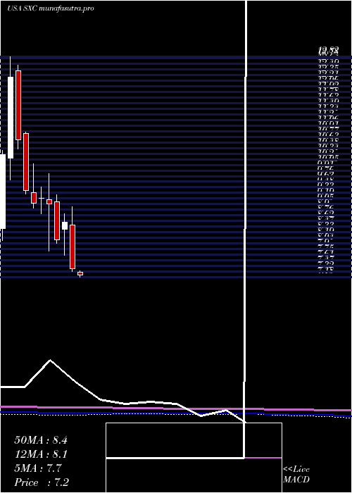  monthly chart SuncokeEnergy