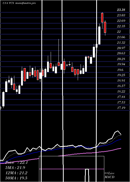 Daily chart TucowsInc