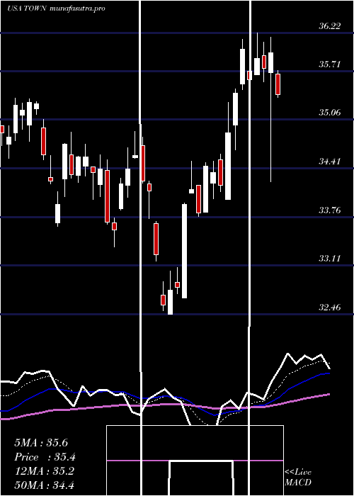 Daily chart TowneBank
