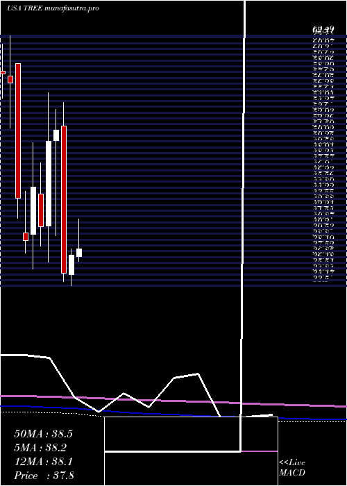 monthly chart LendingtreeInc