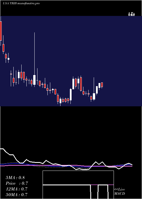 weekly chart TrinityBiotech