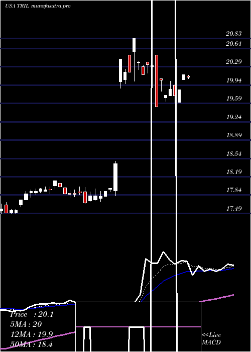 Daily chart TrilliumTherapeutics