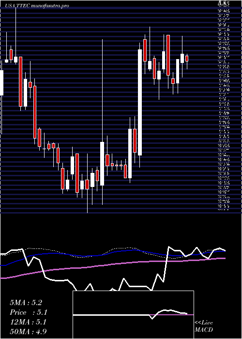 weekly chart TtecHoldings