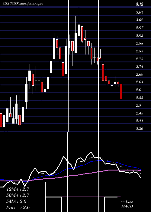 Daily chart MammothEnergy