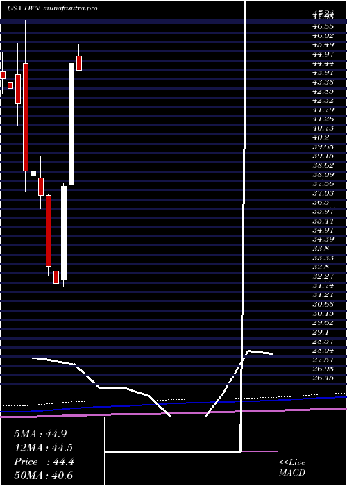 monthly chart TaiwanFund