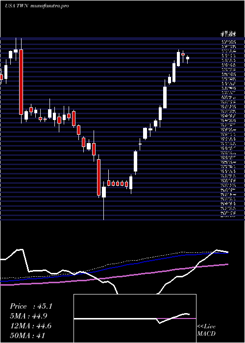 weekly chart TaiwanFund