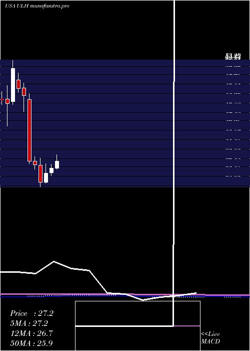 monthly chart UniversalLogistics