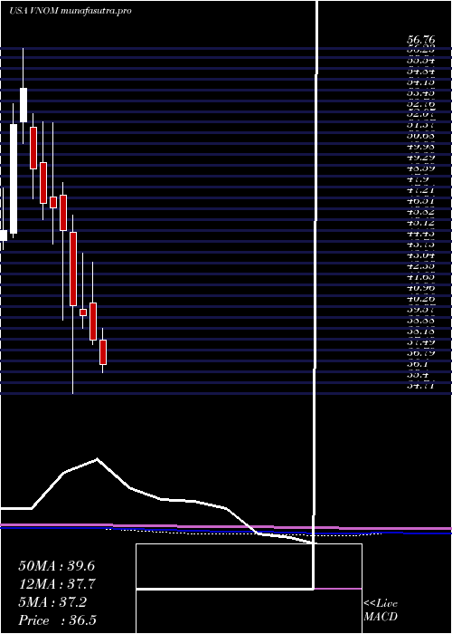 monthly chart ViperEnergy
