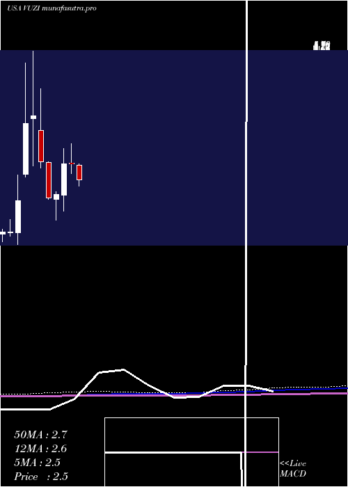 monthly chart VuzixCorporation