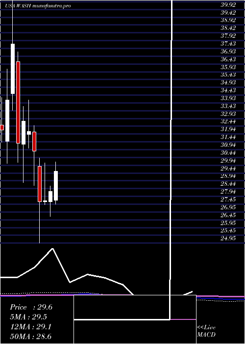 monthly chart WashingtonTrust