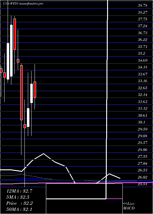 monthly chart WeycoGroup