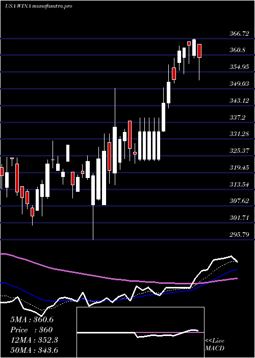  Daily chart WinmarkCorporation
