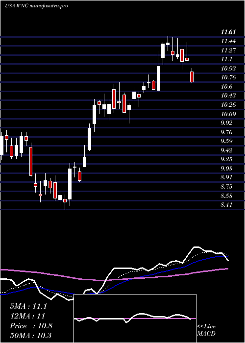 Daily chart WabashNational