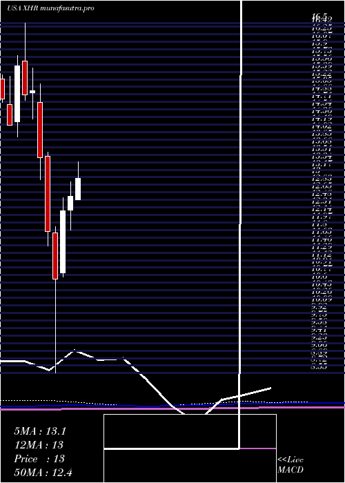 monthly chart XeniaHotels